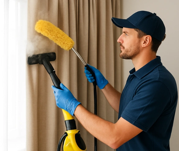 Emergency same-day curtain stain removal mount-gravatt Matty Curtain Cleaning