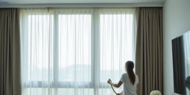 Delicate fabric curtain stain removal silk velvet sheer mount-gravatt treatment