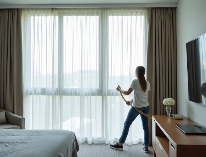 Mount Gravatt Sheer Curtain Cleaning